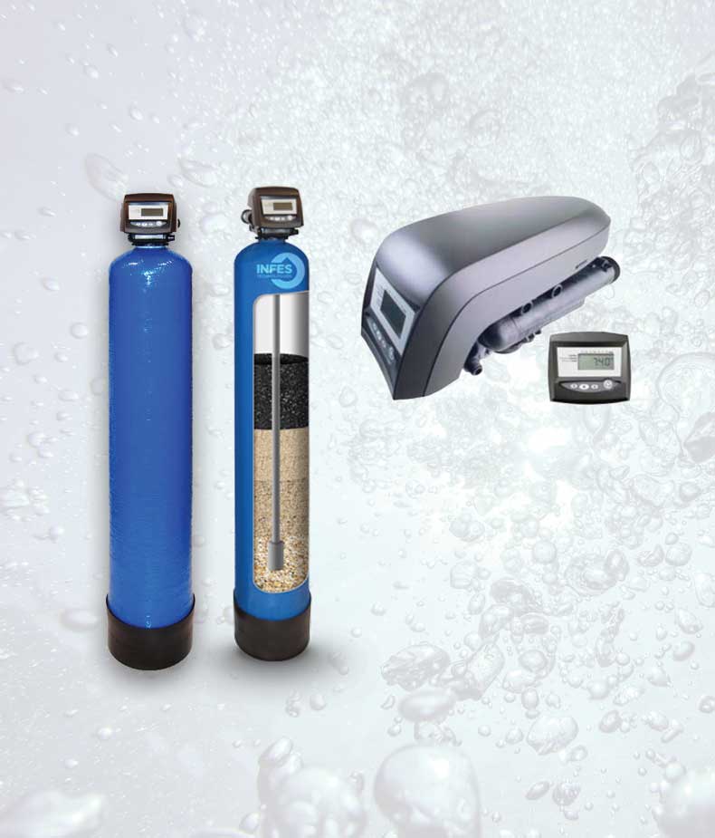 Mechaninis vandens valymo filtras - Autotrol SD 20T. Mechaninis vandens valymo filtras su automatine regeneracija (savaime prasiplaunantys vandens filtras) – INFES technologijos.